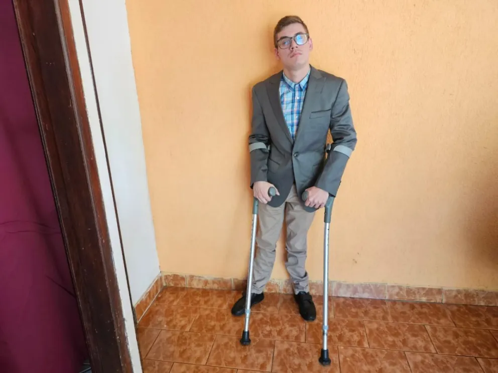 Nació prematuro, superó barreras y hoy lucha por una sociedad más inclusiva