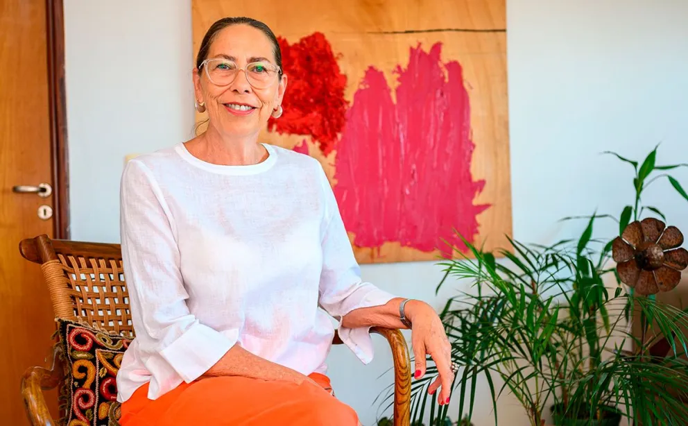 Patricia Guitelman, médica clínica,  homeópata y antroposófica . Fotos: víctor Hugo paniagua
