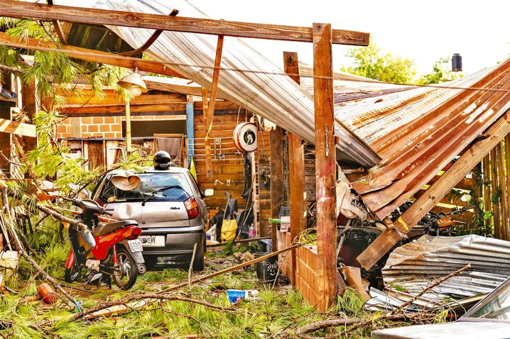 166 viviendas requirieron intervención urgente. 