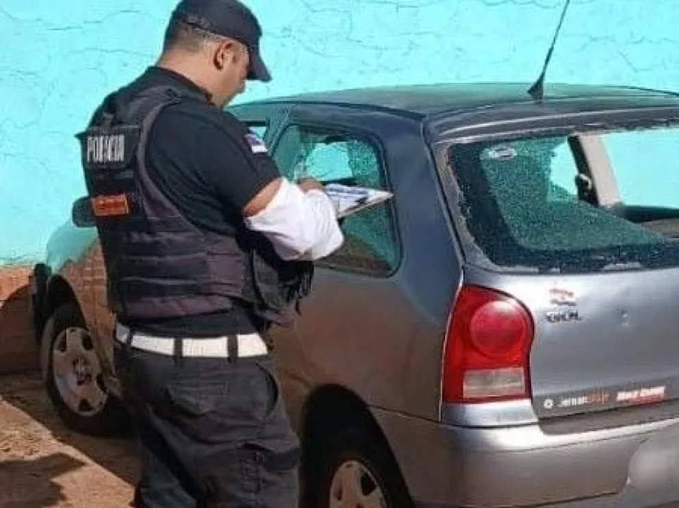 El vehículo terminó decomisado, el conductor detenido. //Foto: Policía de Misiones.