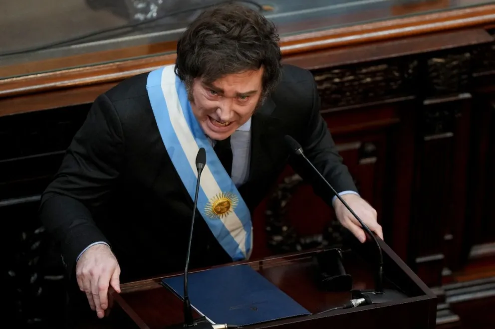 Javier Milei, presidente de Argentina.