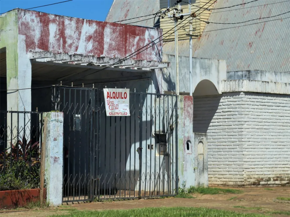 Miles de familias no tienen casa propia en Misiones y están a merced de los propietarios. //Foto: Natalia Guerrero.