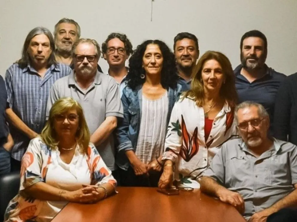 Primera reunión del año del Frente Sindical. //Foto: gentileza.