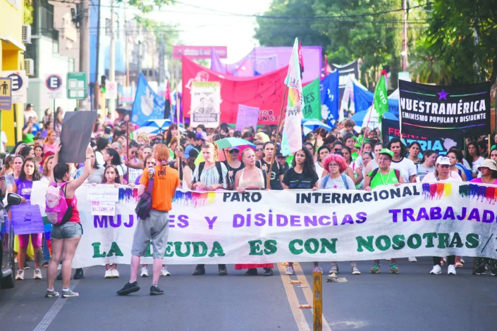La concentración será a las 17 en el Mástil de avenida Mitre. //Foto: El Territorio.