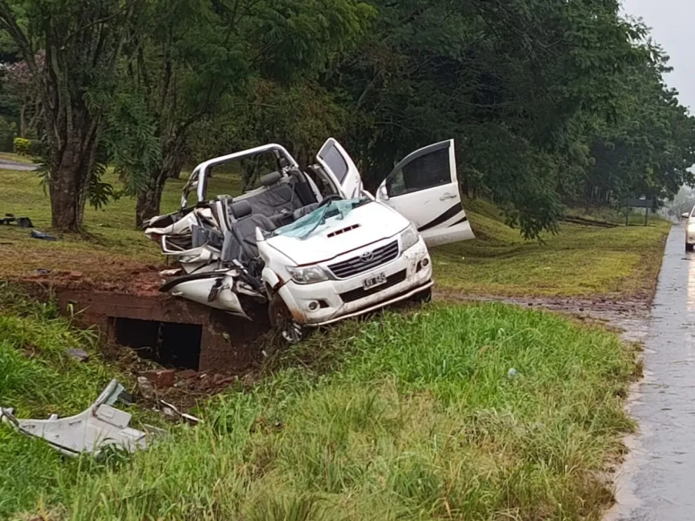 Despiste dejó como saldo un fallecido y cinco heridos en la ruta 14 ...