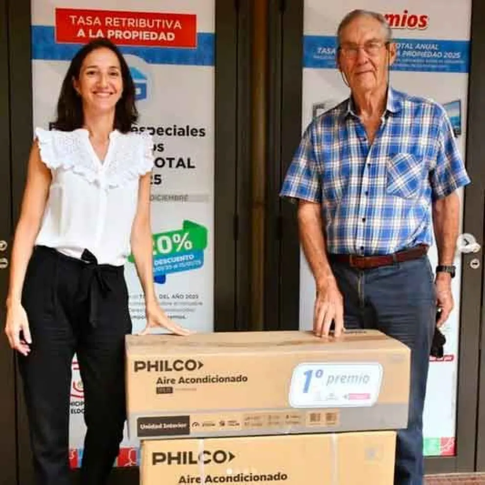 Eldorado sorteó un aire acondicionado y otros electrodomésticos.  