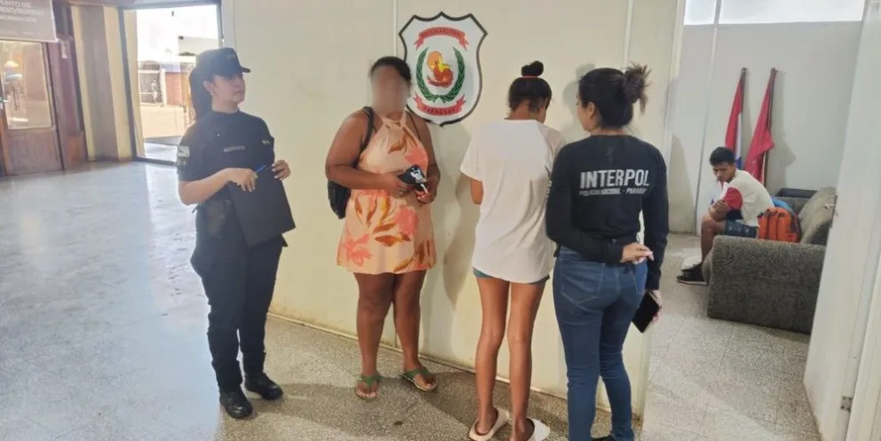 La menor ya está nuevamente con su familia. //Foto: Itapúa en Noticias.
