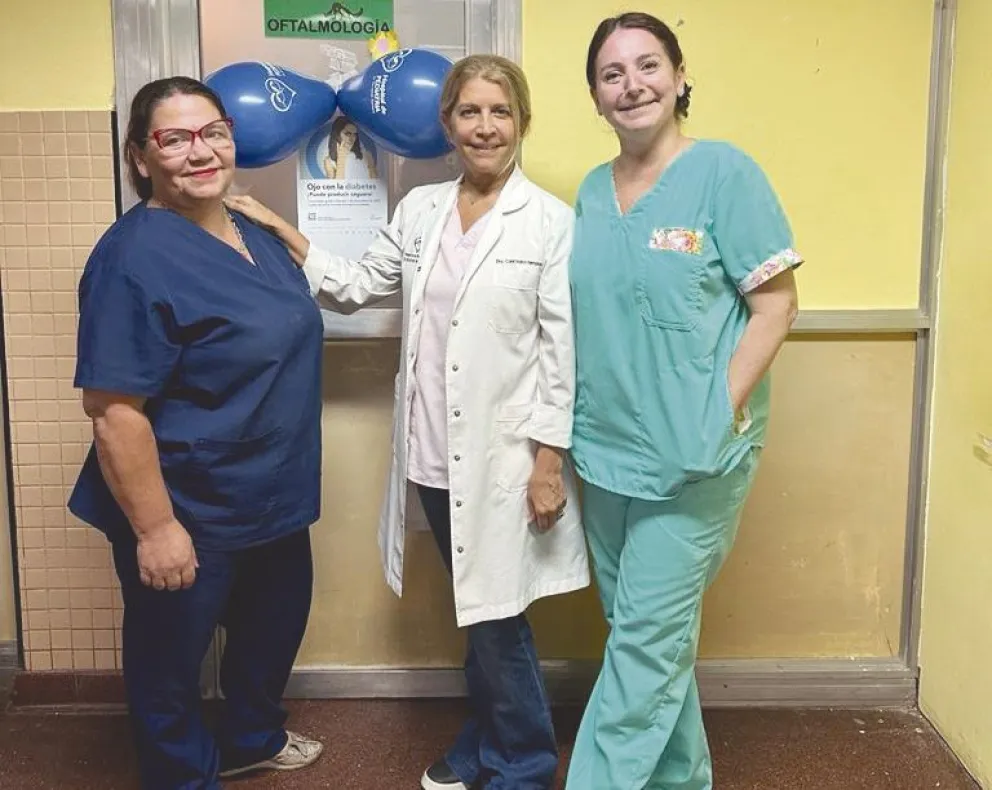 Profesionales que atienden a los pacientes pediátricos.