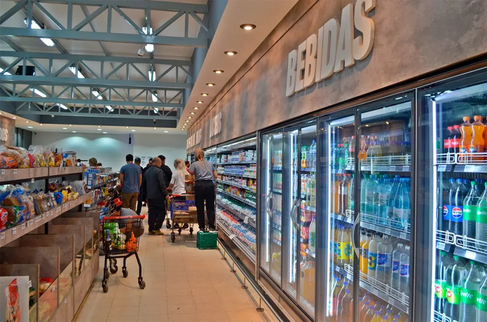 El consumo va en aumento en diferentes rubros, principalmente en el de supermercados. Foto: Marcos Isaac