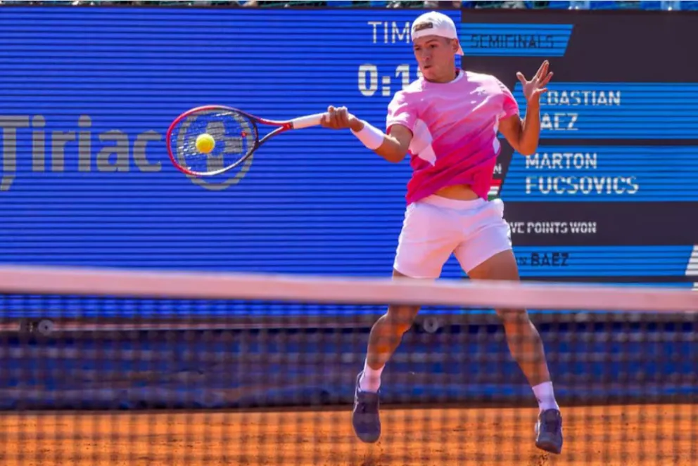  el argentino accedió a su tercera final en la temporada. //Foto: ATP.