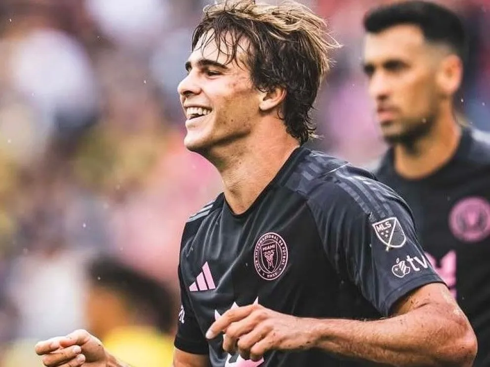 Benjamín Cremaschi, el autor del gol de la victoria del Inter Miami. //Foto: Inter Miami.