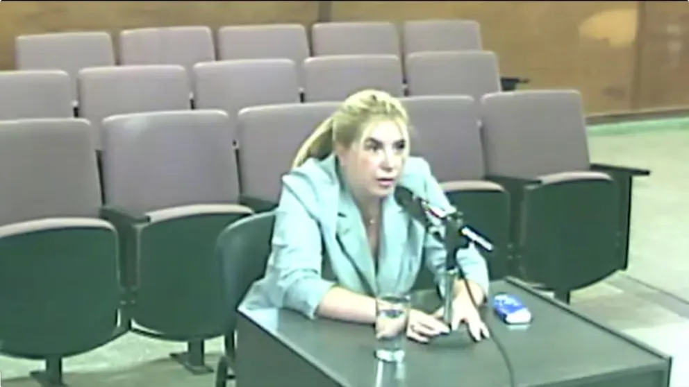 Carla Salvatore, condenada a prisión efectiva en Resistencia, Chaco. //Foto: captura de video.