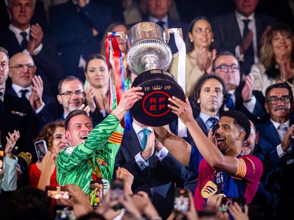Barcelona se quedó con la Copa del Rey tras vencer 3 a 2 al Real Madrid ...