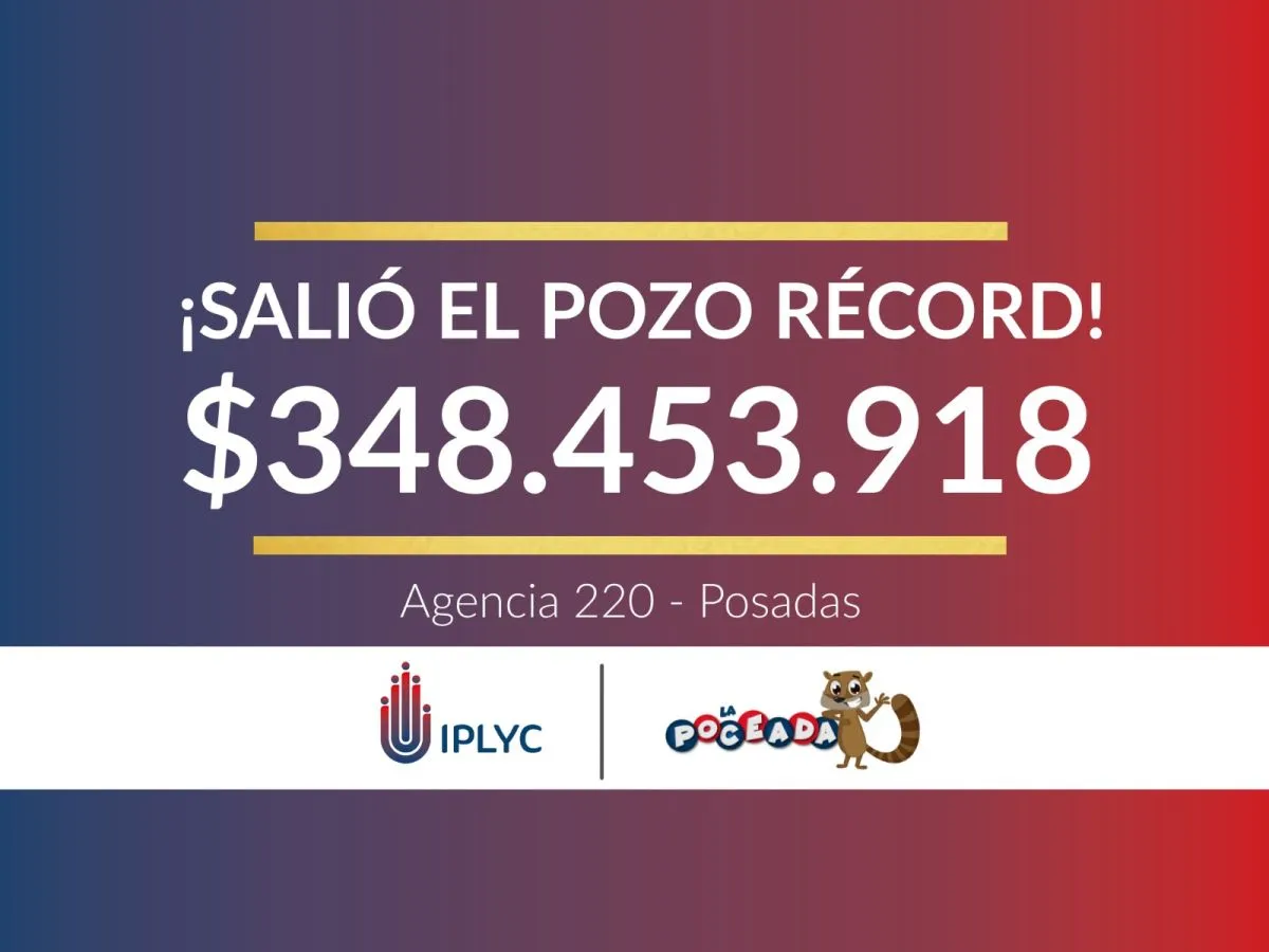 La varita de la suerte tocó a un posadeño: ganó $348 millones en la Poceada imagen-8