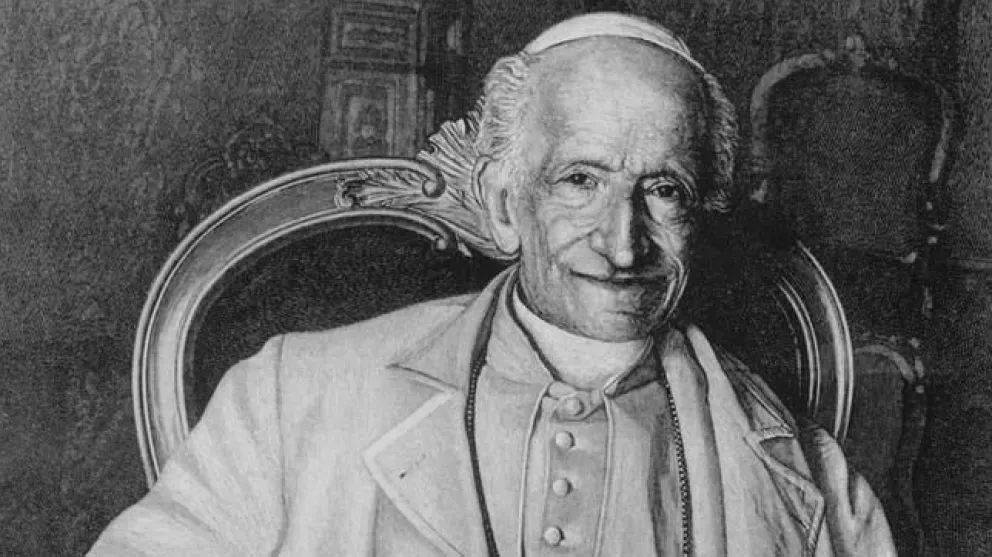 León XIII, fue líder de la Iglesia Católica entre 1873-1903.