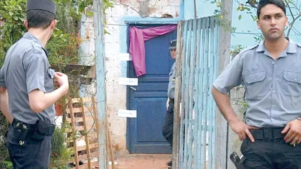 Tras la confesión, se hicieron rápidas pesquisas en la casa de Fleitas.
