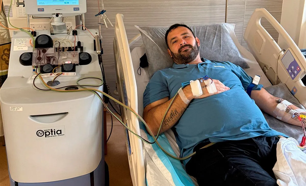 Santino fue trasplantado en Singapur y su familia celebra el primer paso 8 Santino fue trasplantado en Singapur y su familia celebra el primer paso imagen-7