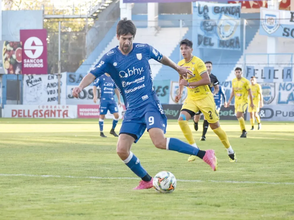Albertengo abrió la cuenta en el Monumental de Rafaela.