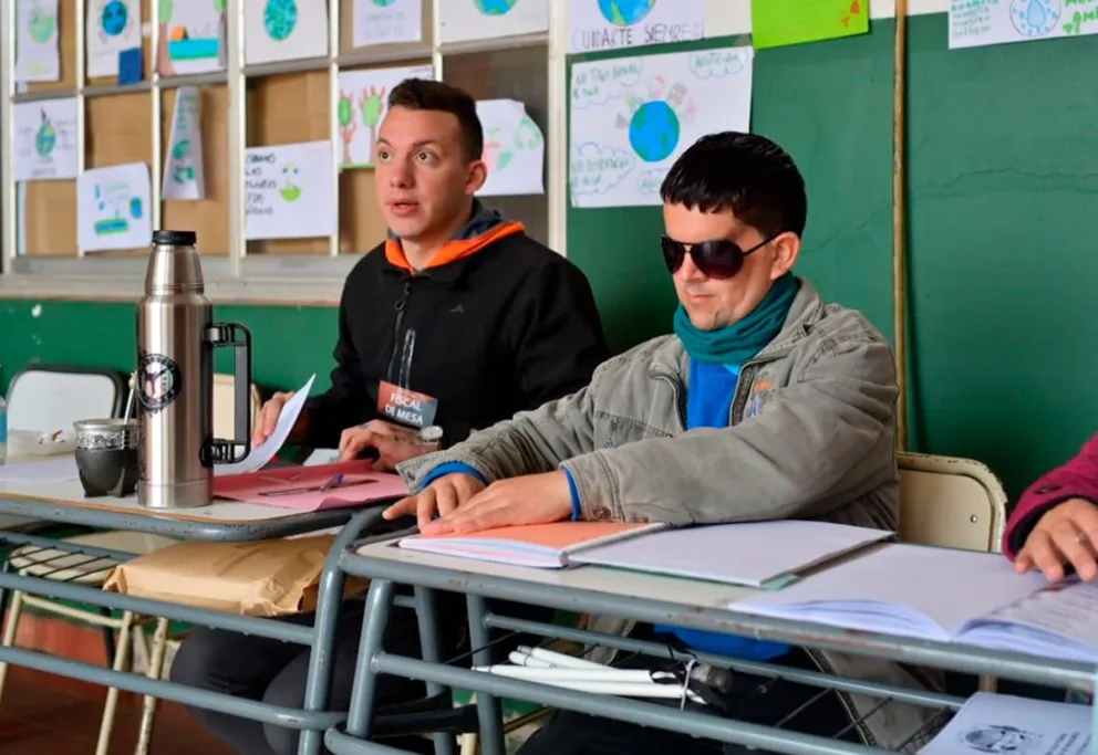 Sergio fue designado vicepresidente en la Normal Mixta. Foto: Joaquín Galiano