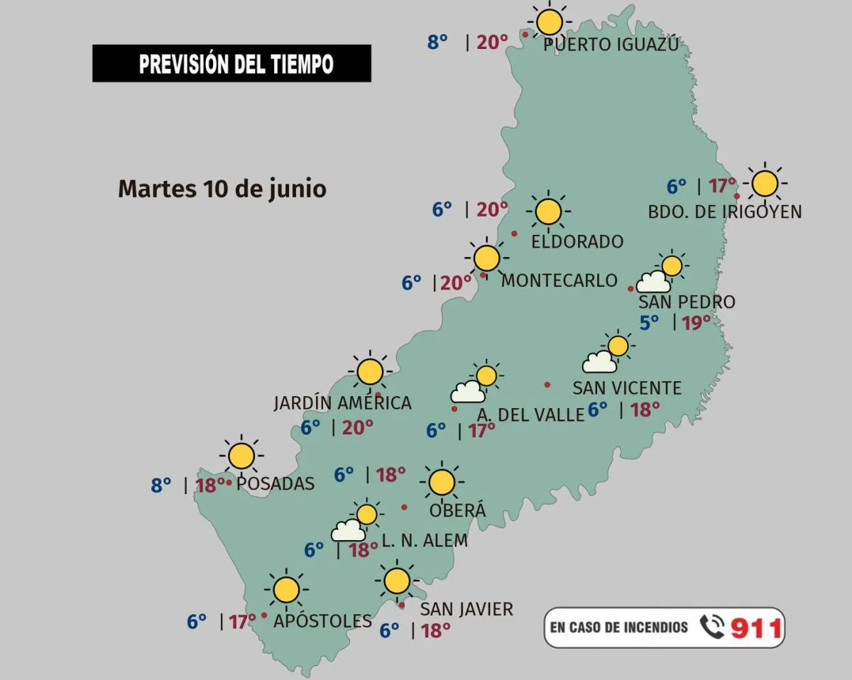 Martes con tiempo estable, frío por la mañana y templado hacia la tarde imagen-8