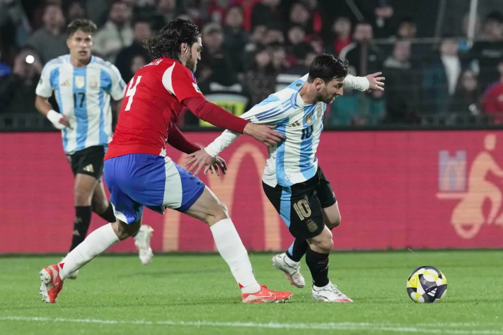 Messi irá de titular ante la selección cafetera. //Foto: AP.