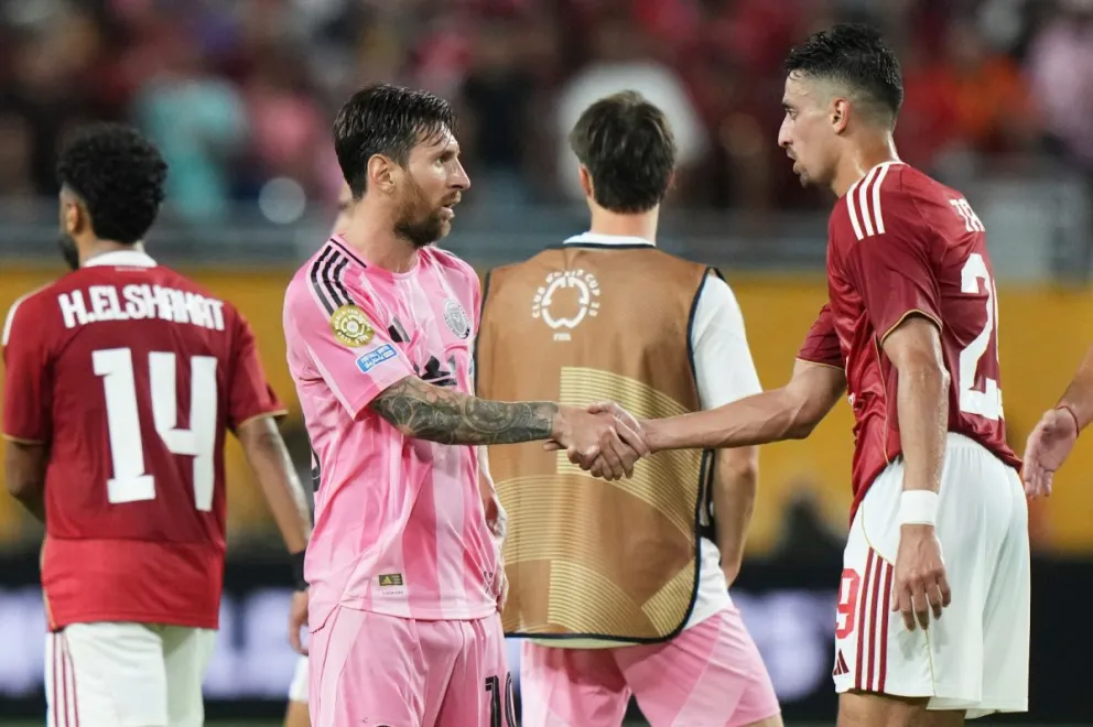 No hubo grito de gol y todo quedó a mano. //Foto: AP.