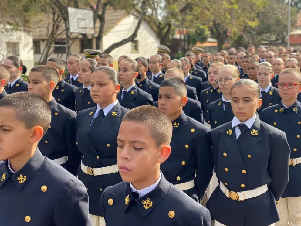 Serán 87 los cadetes de primer año que recibirán su uniforme de gala. // Foto: gentileza 