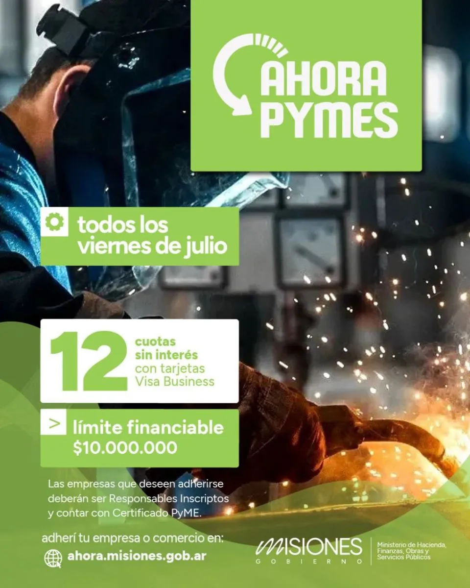 Ahora Pymes arranca este viernes 4, con más de 100 empresas inscriptas imagen-7