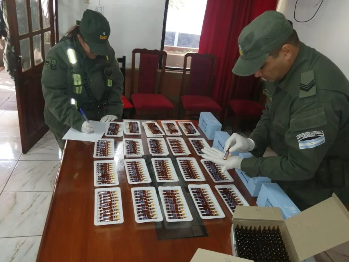 Secuestraron cientos de ampollas de fentanilo con fines comerciales y extra-médicos, en 2023