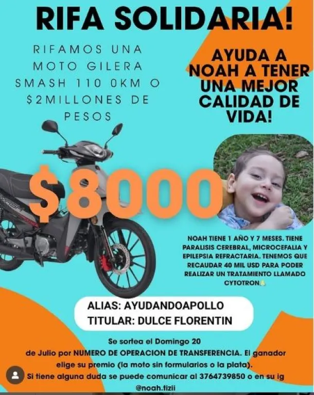 Noah lucha cada día, y hoy necesita de todos imagen-7