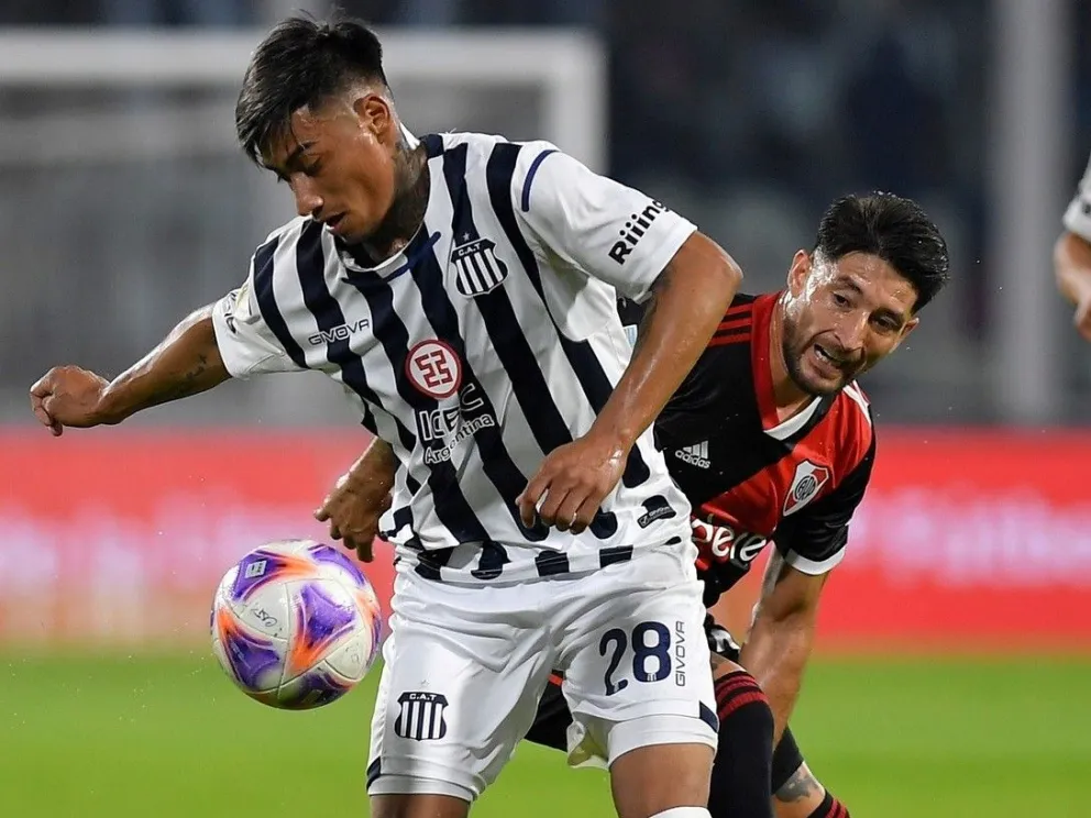 Portillo a horas de convertirse en jugador de River. //Foto: Facebook.