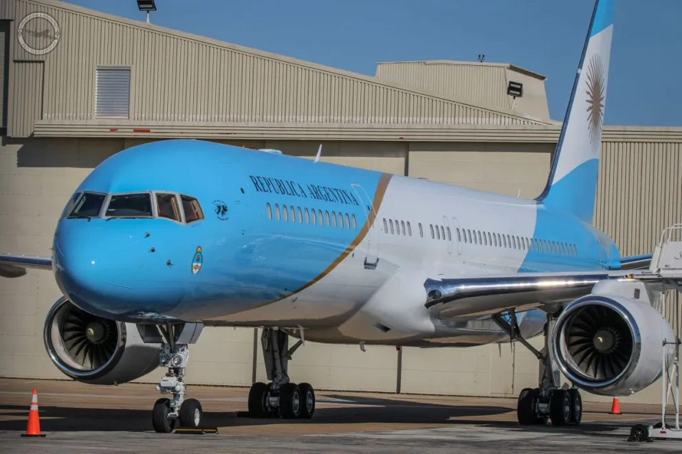 ARG-01, parte de la flota presidencial. 