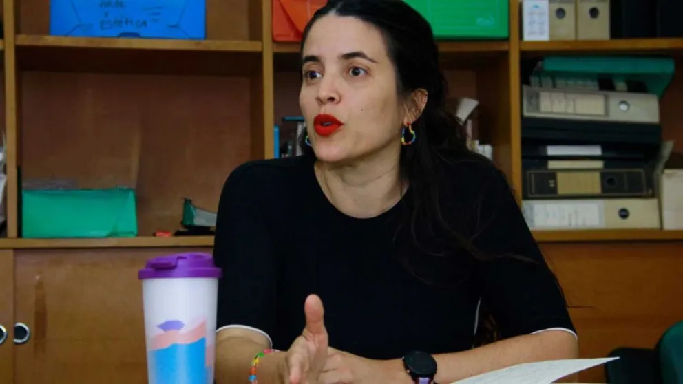 Rodríguez es una de las impulsoras del proyecto de extensión universitaria “Con Tonada Científica”. Foto: Guadalupe De Sousa