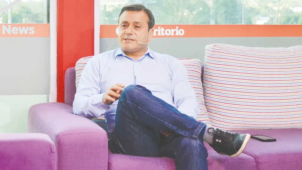 Herrera Ahuad dijo que el único lugar donde las provincias pueden tener peso es en el Congreso Nacional. //Foto: Marcos Isaac.