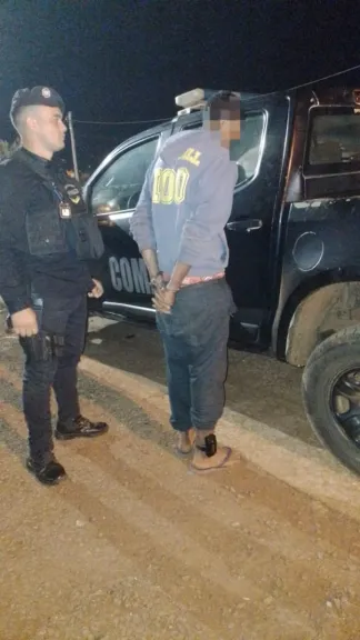 San Antonio: capturaron a dos asaltantes brasileños con tobilleras electrónicas