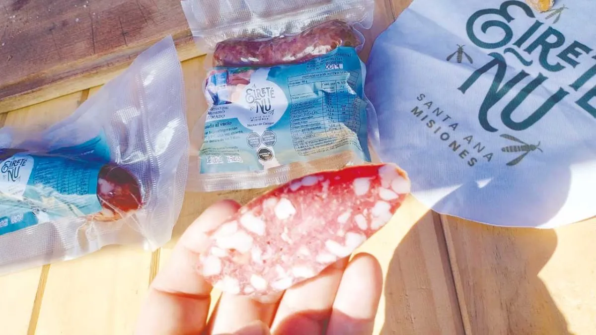 Llegaron de Córdoba para vivir en Santa Ana y ofrecen un novedoso salame de cordero imagen-8