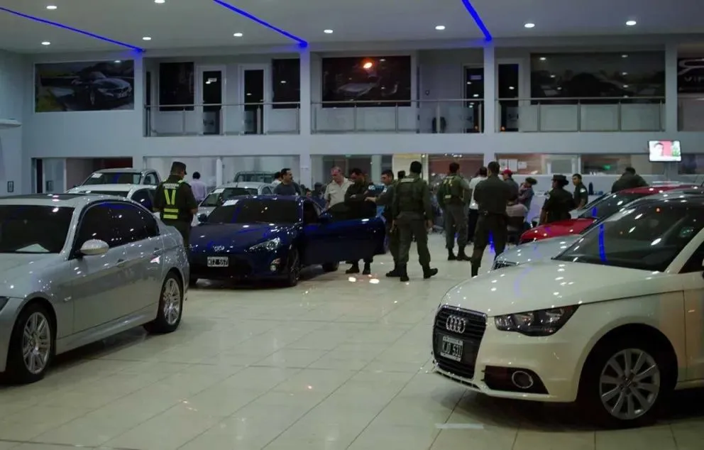 RR VIP era una concesionaria de autos de lujo montada en Posadas. //Foto: Archivo (Marcelo Rodríguez).