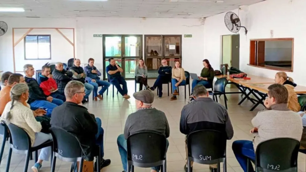 La Coproté se reunió en Campo Viera ayer con representantes de varios sectores tealeros.