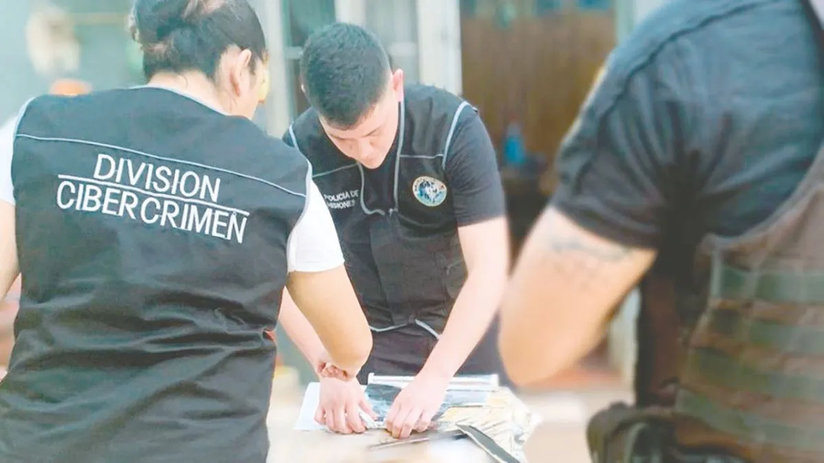 Trabajo de Cibercrimen en Misiones
