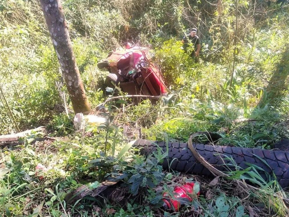 El hecho fatal sucedió esta tarde. //Foto: Policía de Misiones.