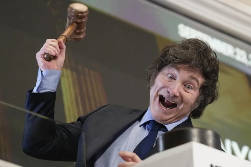 Javier Milei, presidente de la Nación.