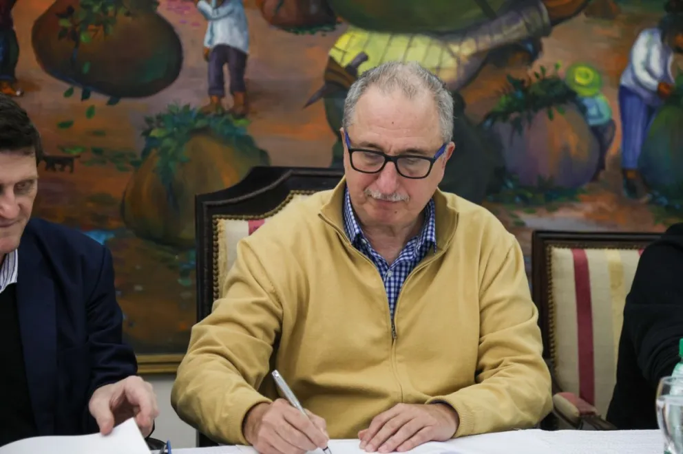 Hugo Passalacqua, gobernador de Misiones.