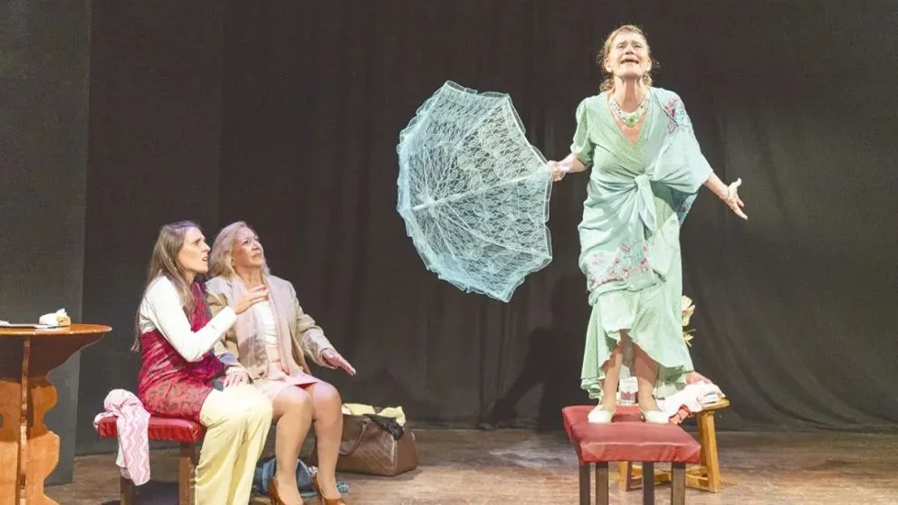 La obra teatral "Julieta tiene la culpa" saldrá a escena en la noche de este viernes, en la apertura del Festival Luis Andrada. Foto: Marcelo Rodríguez 