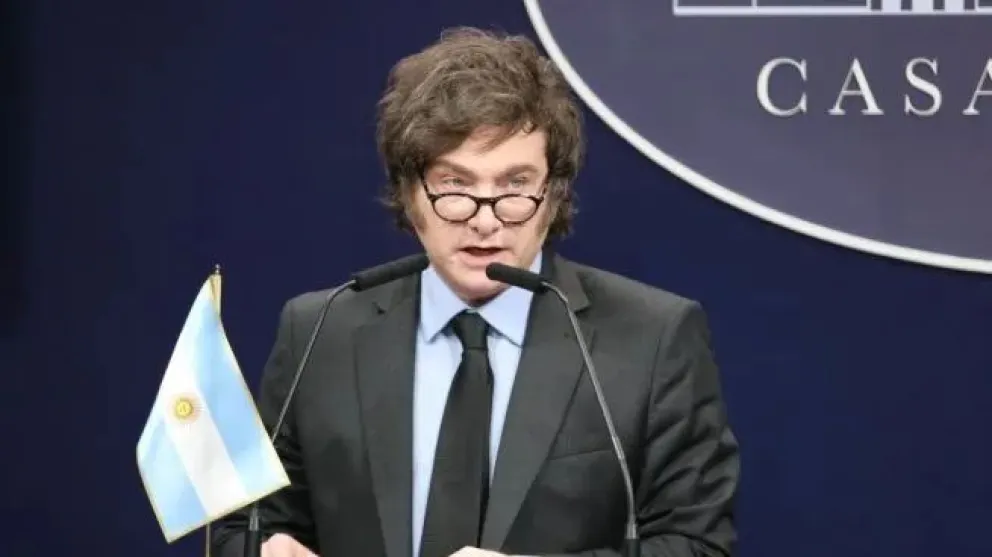 Javier Milei, presidente de Argentina.