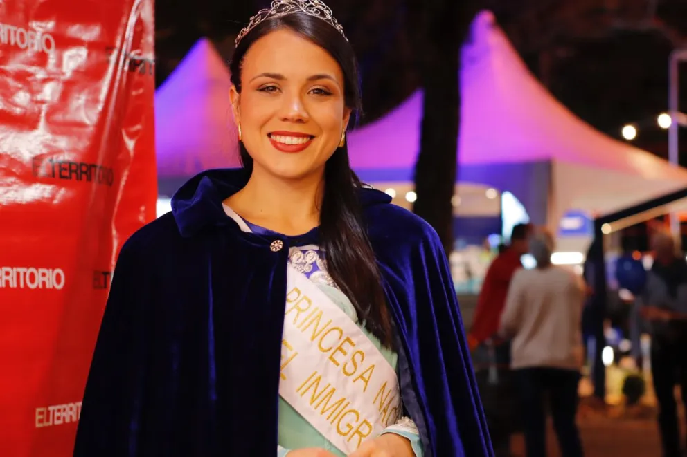 Yamila Belén Burger, primera princesa nacional. //Fotos: Mariana Poplawski.
