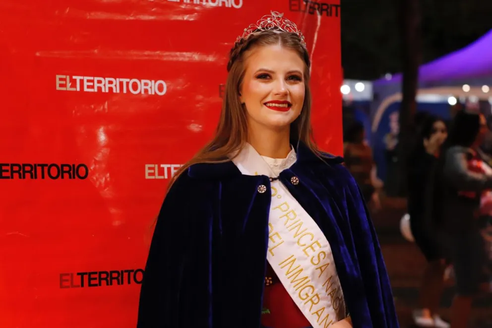 Josefina Giménez es la segunda princesa nacional. //Foto: Mariana Poplawski.