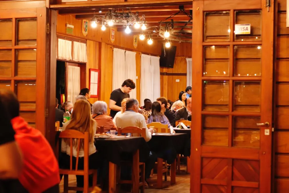 Las opciones gastronómicas son variadas en todas las casas típicas. //Fotos: Mariana Poplawski.