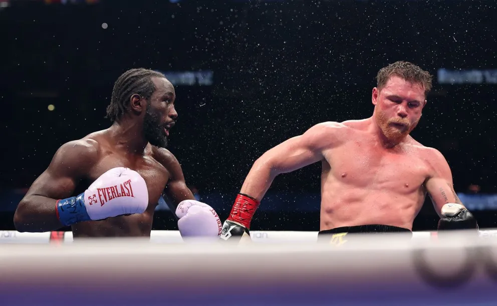 Terence Crawford describió su pelea contra Saúl ‘Canelo’ Álvarez, como una “victoria emblemática” para su carrera. // Foto: gentileza Getty Images. 