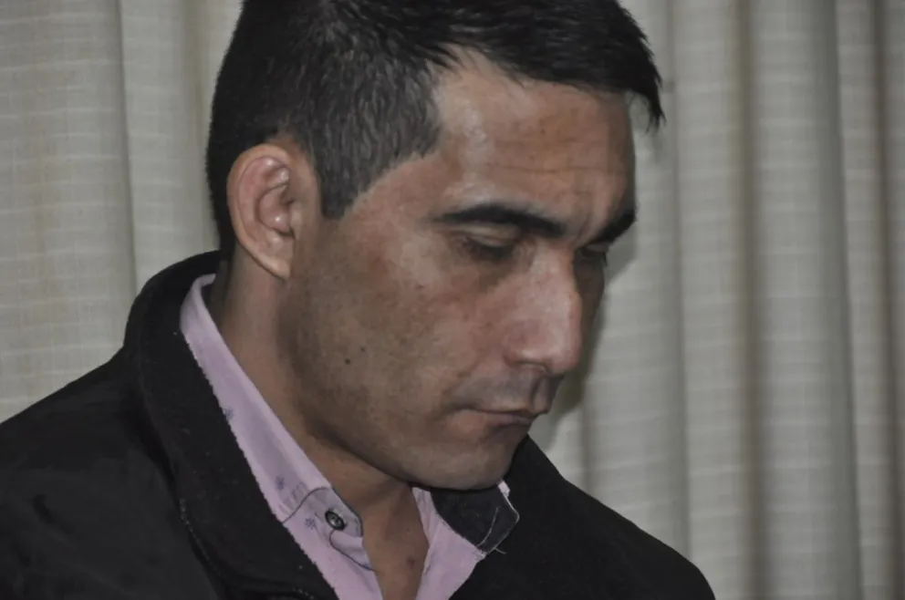 Vera fue condenado y luego alojado en la UPII de Oberá. //Fotos: Cristian Valdez.