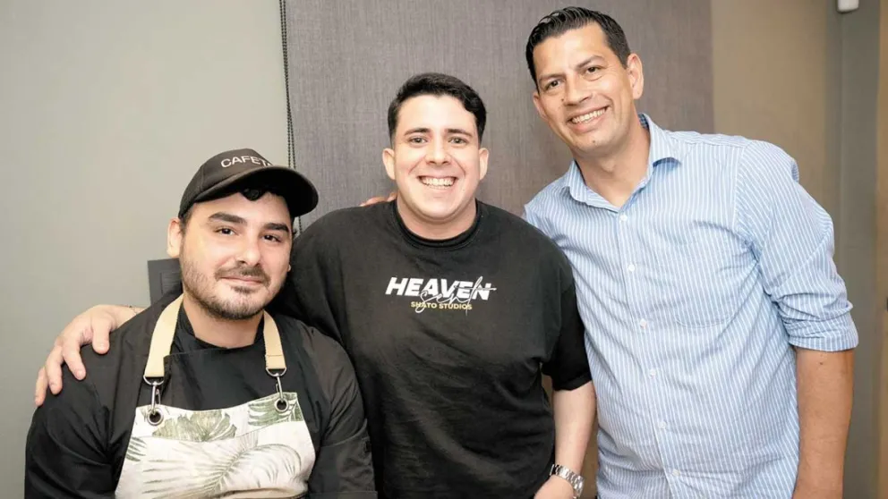 Gonzalo De Marie, Esteban Martínez y Rafael Ortega. 
